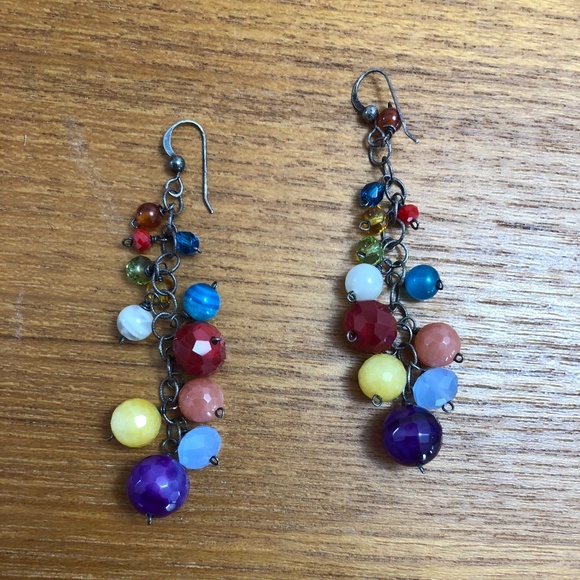 NEW Gorgeous Anna Balkan Gem Earrings - Picture 2 of 6